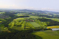Golfplatz im Passauerland in Ostbayern